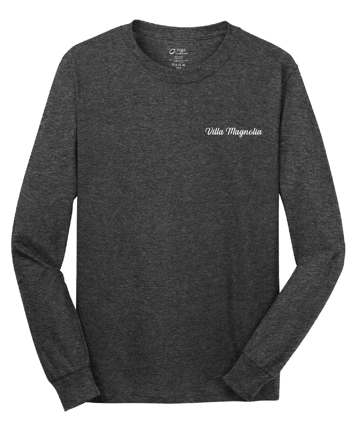 Villa Magnolia - Mens - Port & Company® - Long Sleeve Core Cotton Tee