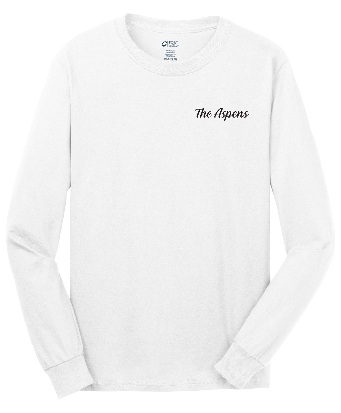 The Aspens - Mens - Port & Company® - Long Sleeve Core Cotton Tee