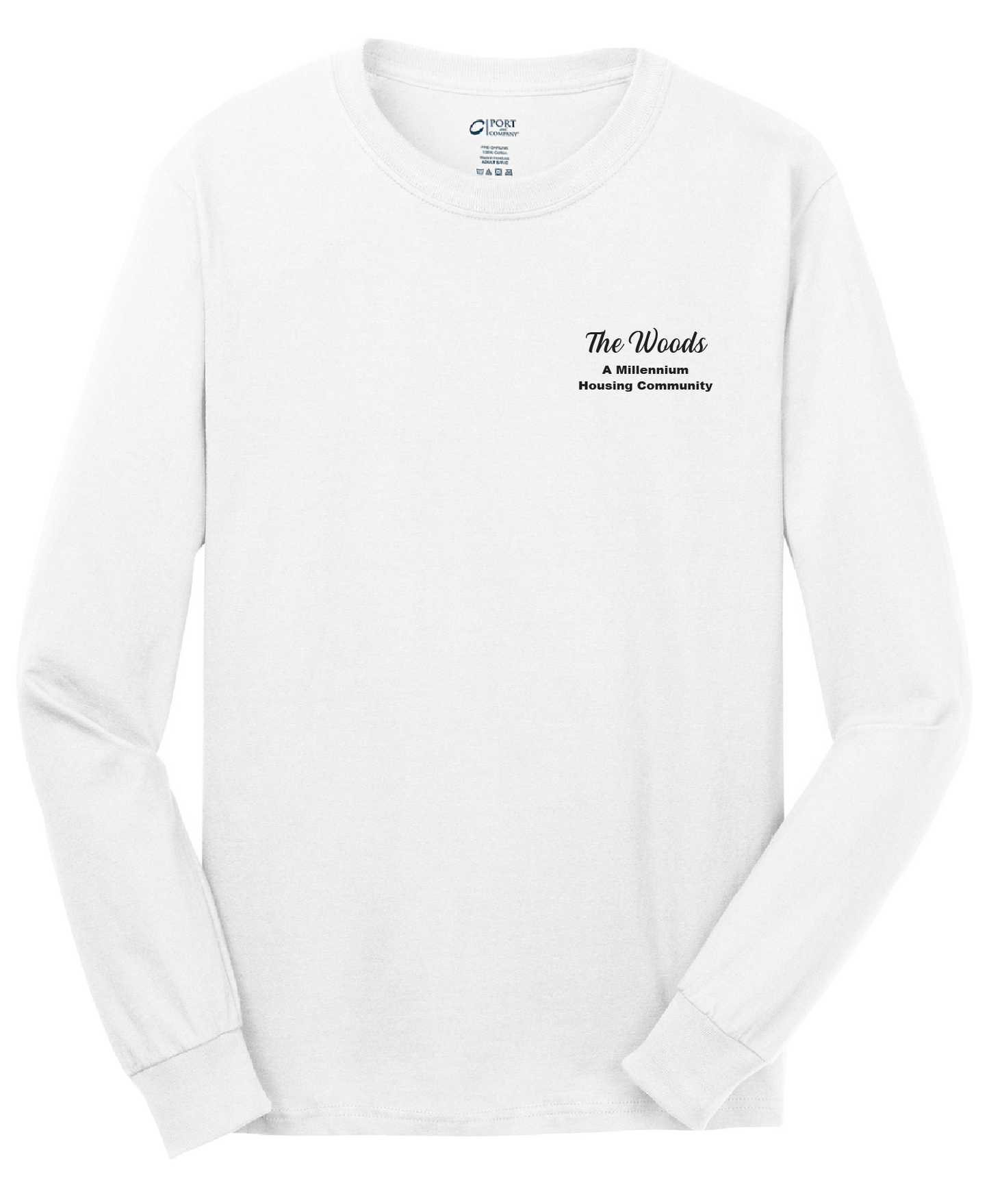 The Woods - Mens - Port & Company® - Long Sleeve Core Cotton Tee
