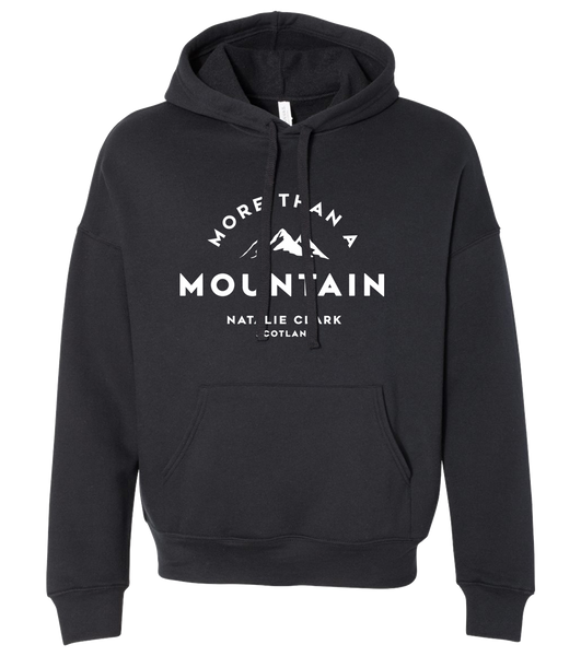 NATALIECLARK - BLACK 'MOUNTAIN' HOODIE