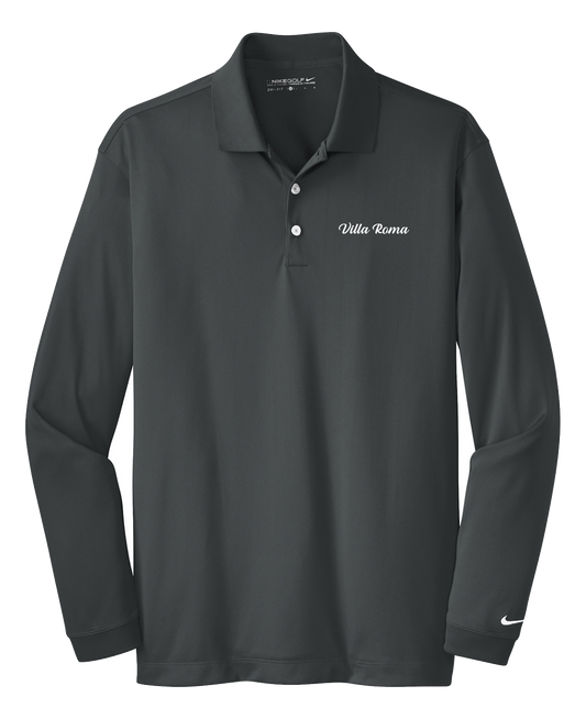 Villa Roma - Mens - Nike Long Sleeve Dri-FIT Stretch Tech Polo