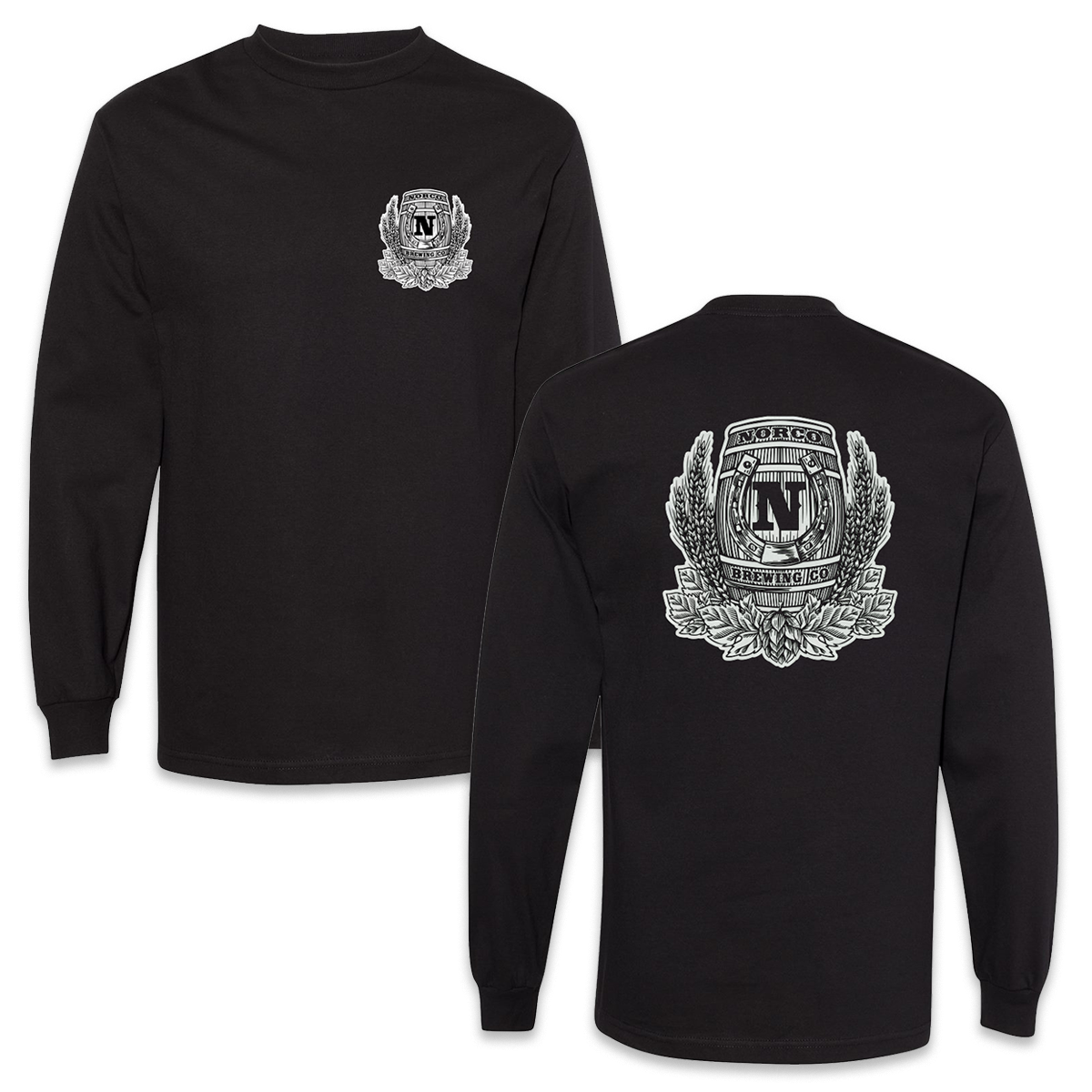 Norco Brewing Tee - LS Black