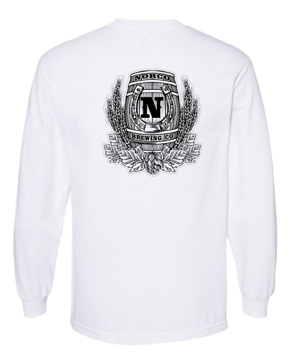 Norco Brewing Tee - LS White