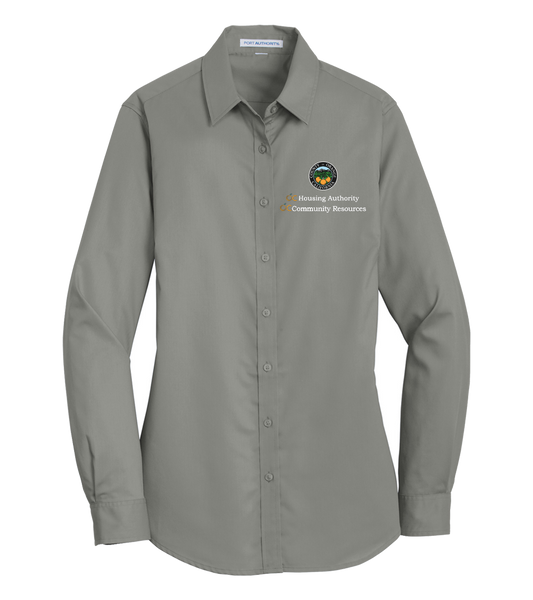 Ladies Port Authority® SuperPro™ Twill Shirt (OCHA)