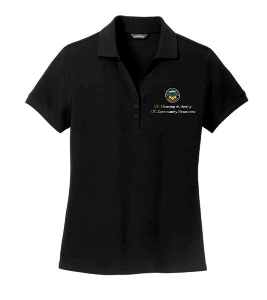 Ladies Eddie Bauer® Cotton Pique Polo (OCHA)