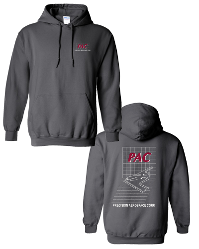 PAC - Charcoal Hooded Sweatshirt