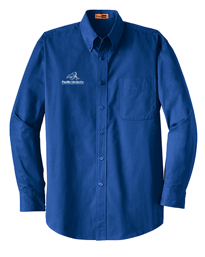 Pacific Medtechs - SP17 CornerStone® - Long Sleeve SuperPro™ Twill Shirt
