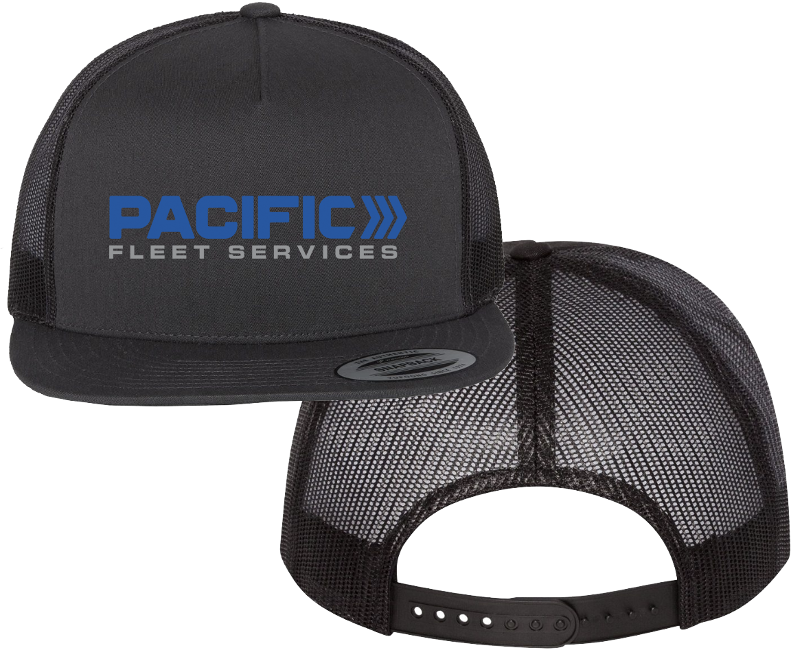 Pacific Fleet - Flat Bill Trucker Hat