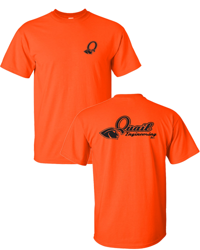 Quail Engineering - Orange Tee