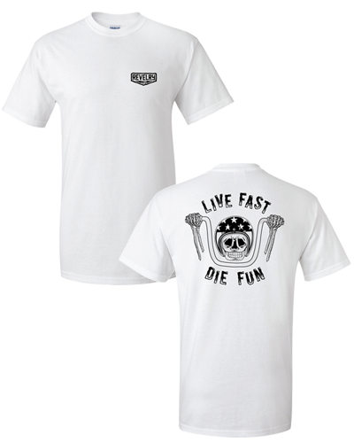 Revelry - Live Fast Tee (White)
