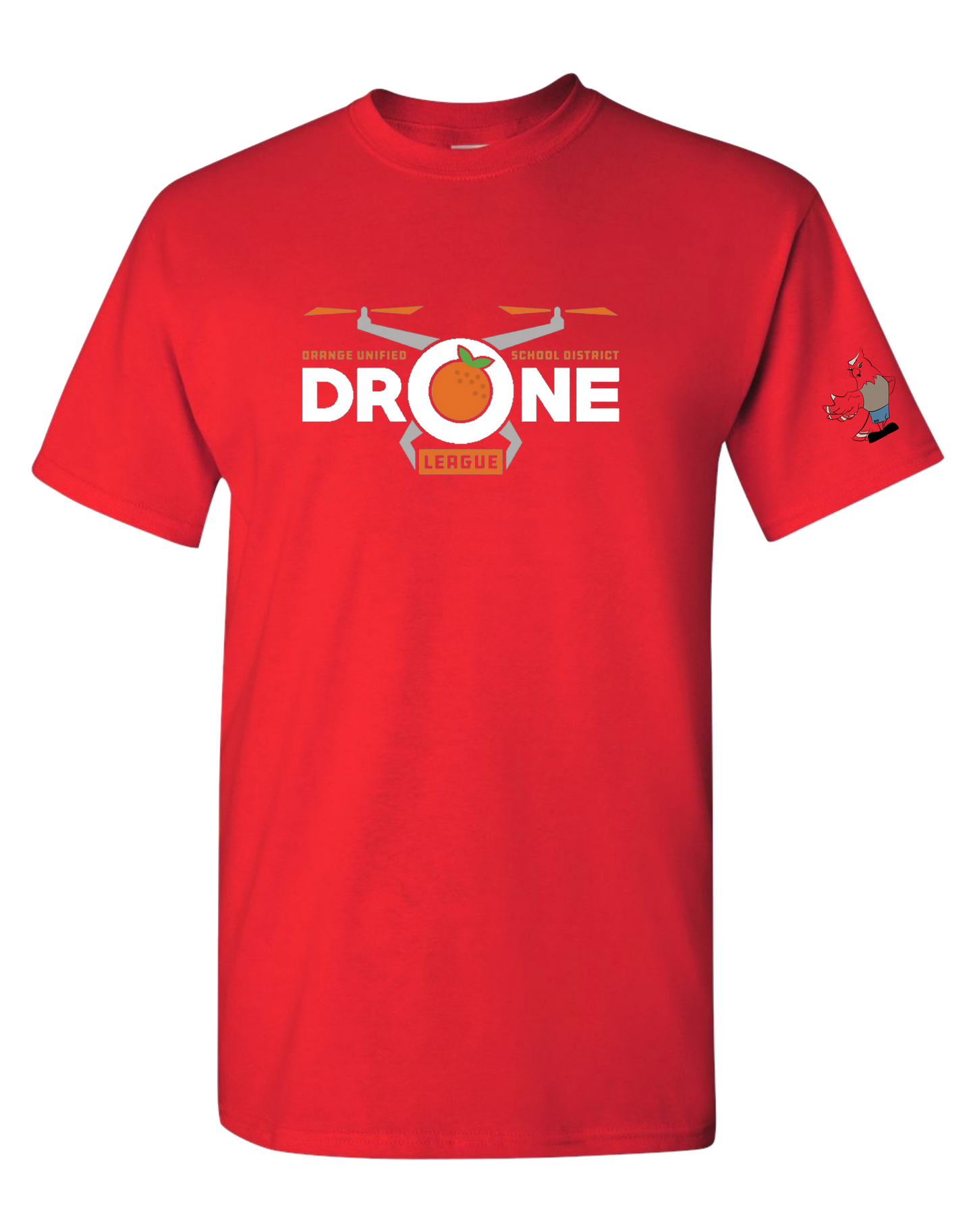 Running Springs - Drone league T-shirt (Red)