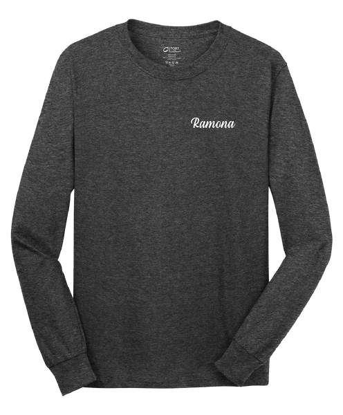 Ramona - Mens - Port & Company® - Long Sleeve Core Cotton Tee