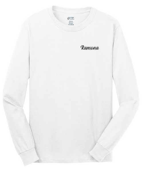 Ramona - Mens - Port & Company® - Long Sleeve Core Cotton Tee