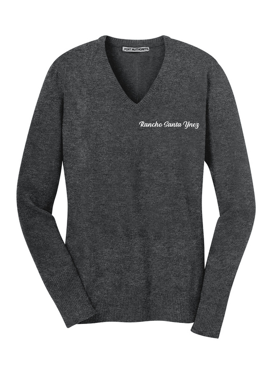 Rancho Santa Ynez  - Port Authority® Ladies V-Neck Sweater