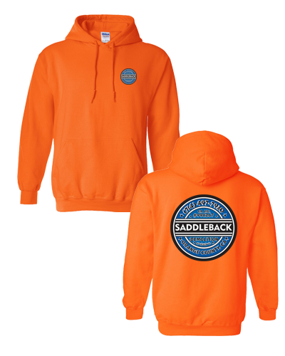 Saddleback Demo - Pullover Hoodie (Orange)