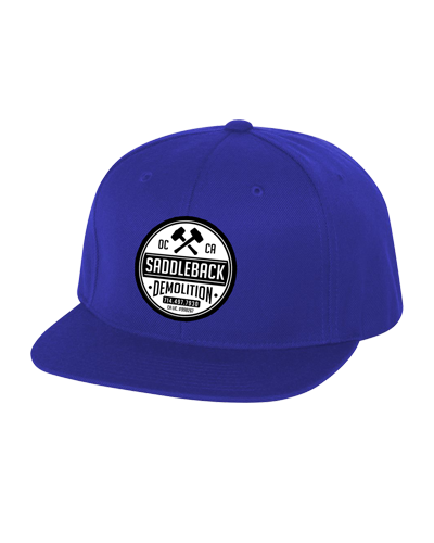 Saddleback Demo - Embroidered Hat (Blue)