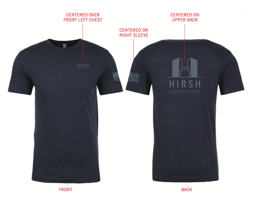 Hirsch - Navy Tee