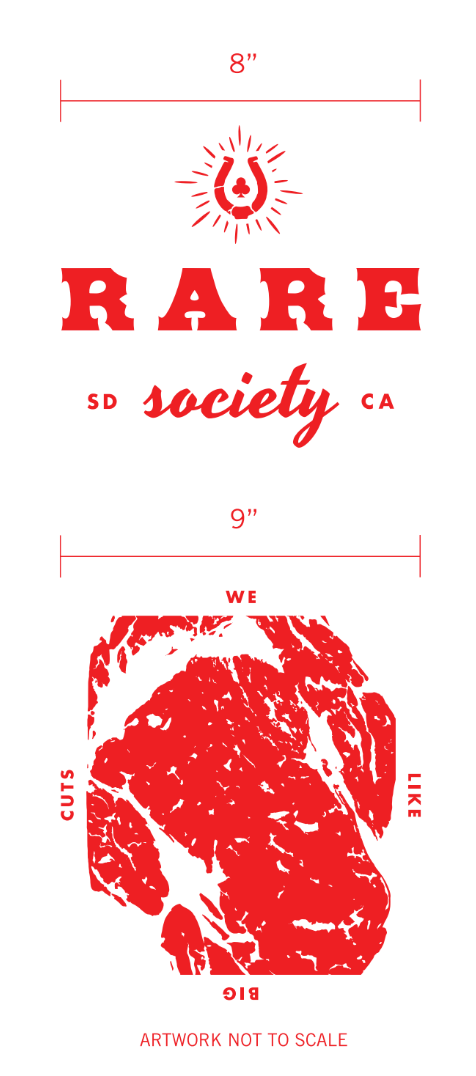 Rare Society - Black Tee