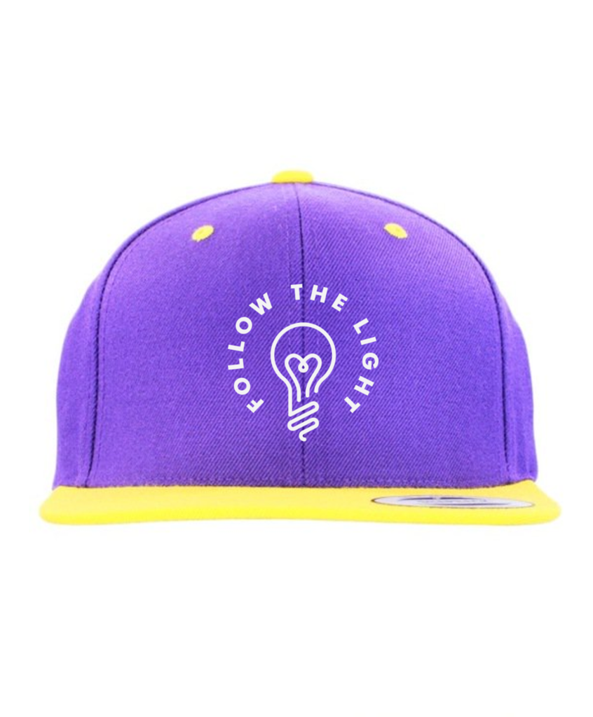 Follow The Light - Snapback (Purple/Yellow)