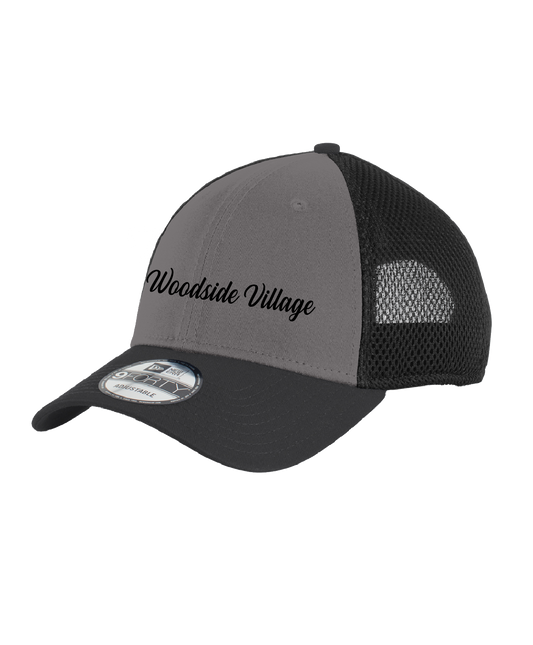 Woodside Village - New Era® - Snapback Contrast Front Mesh Cap