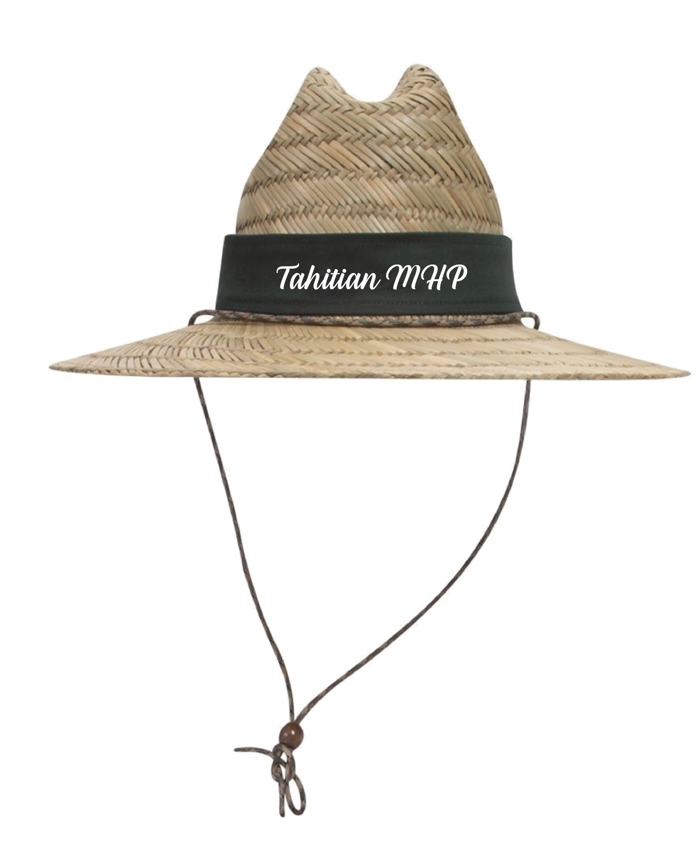 Tahitian MHP  - Natural Straw Lifeguard Hat