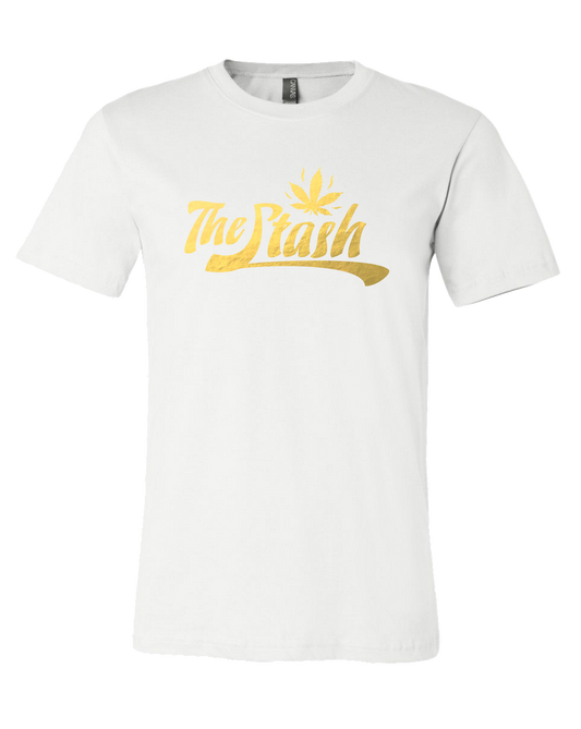 Stash - FOIL Logo Tee (White)