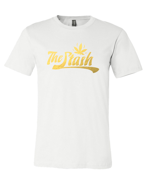 Stash - FOIL Logo Tee (White)
