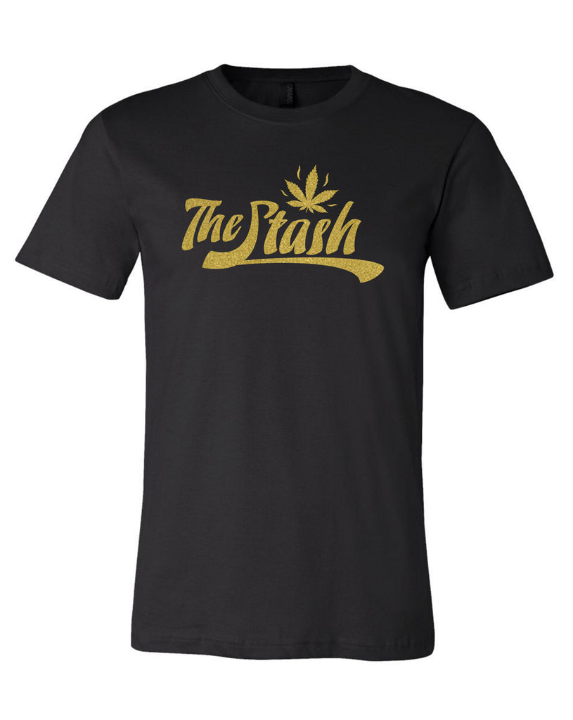 Stash - Gold Logo Tee (Black)
