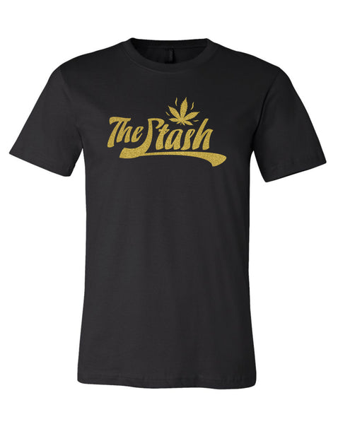 Stash - Gold Logo Tee (Black)