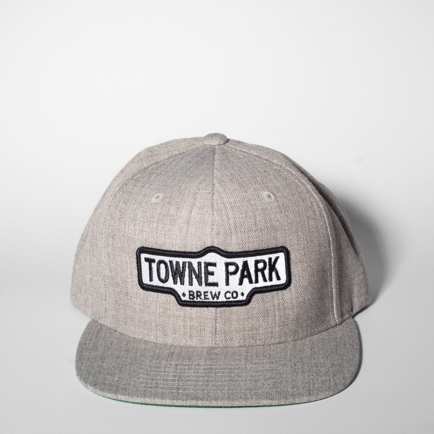 Towne Park - Sign Logo Snapback (Grey)