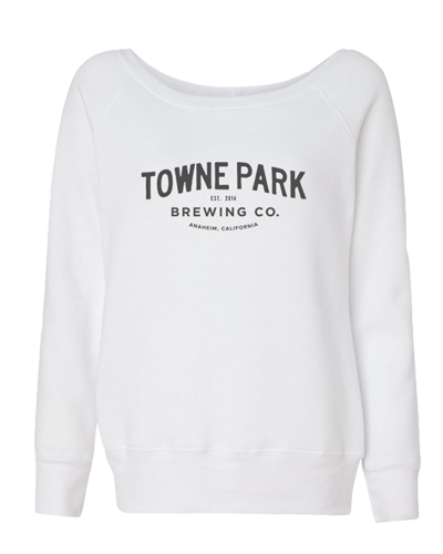 Towne Park - Women Script Off the Shoulder (White)