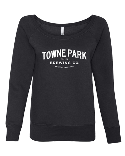 Towne Park - Women Script Off the Shoulder (Black)