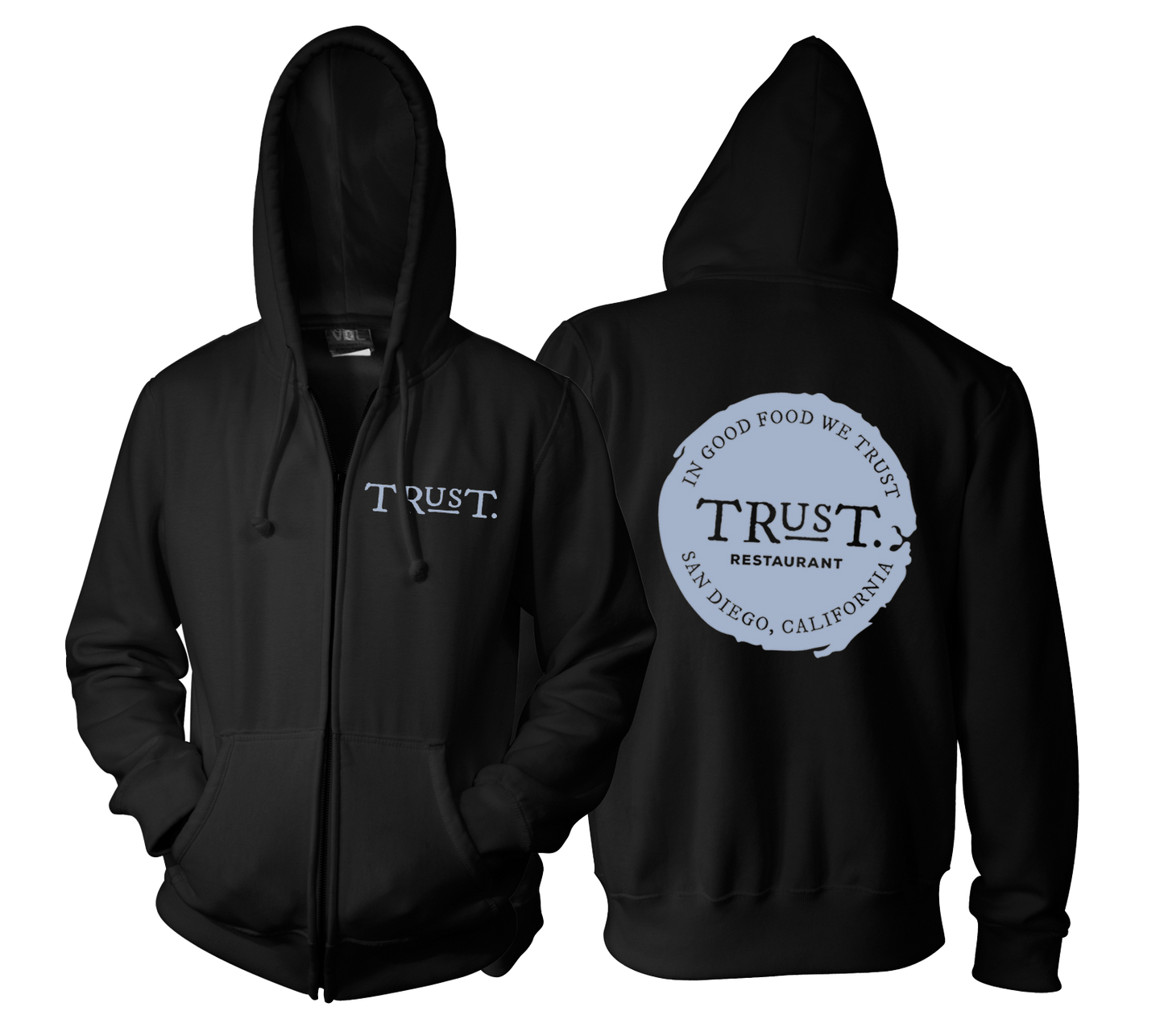 Trust - Restaurant Zip Hoodie (Lightweight)