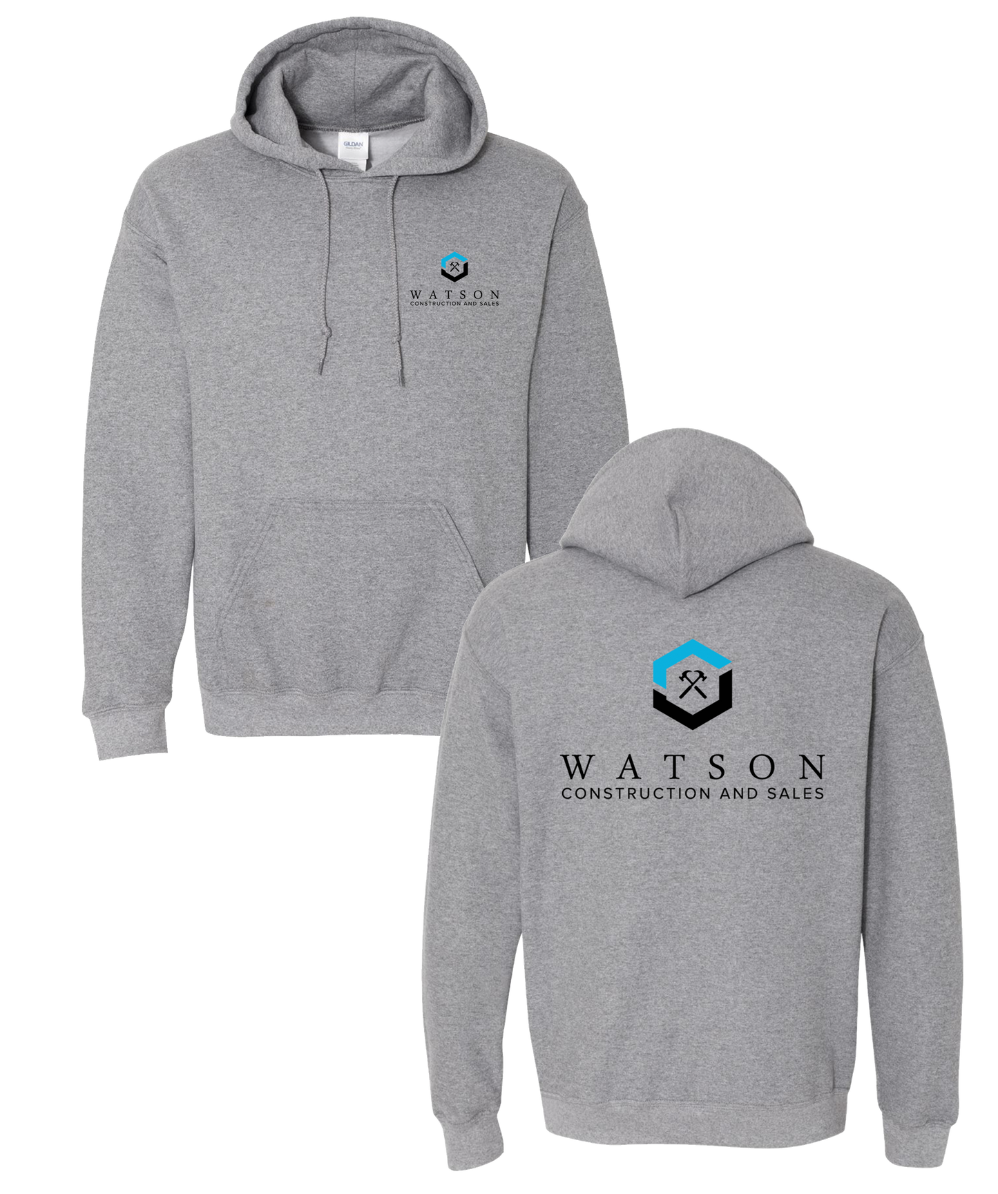 Watson Construction - Hooded Pull Over