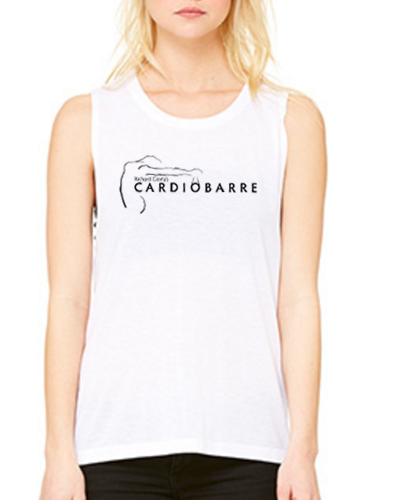 Cardio Barre - Muscle Tee (White)