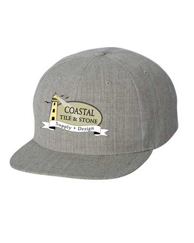 Coastal Tile & Stone - Snapback Hats Heather Grey